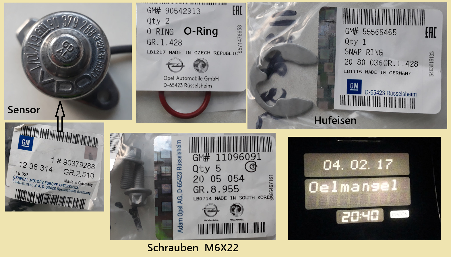 Omega B - Genauere Infos zur Temperaturanzeige