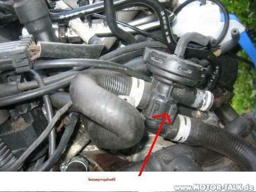 Motor-heizungsregelventil