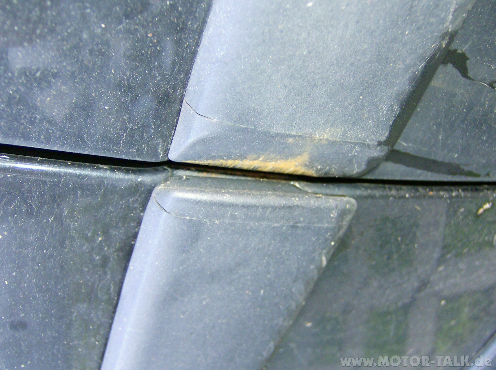 OMG! Der erste Rost!