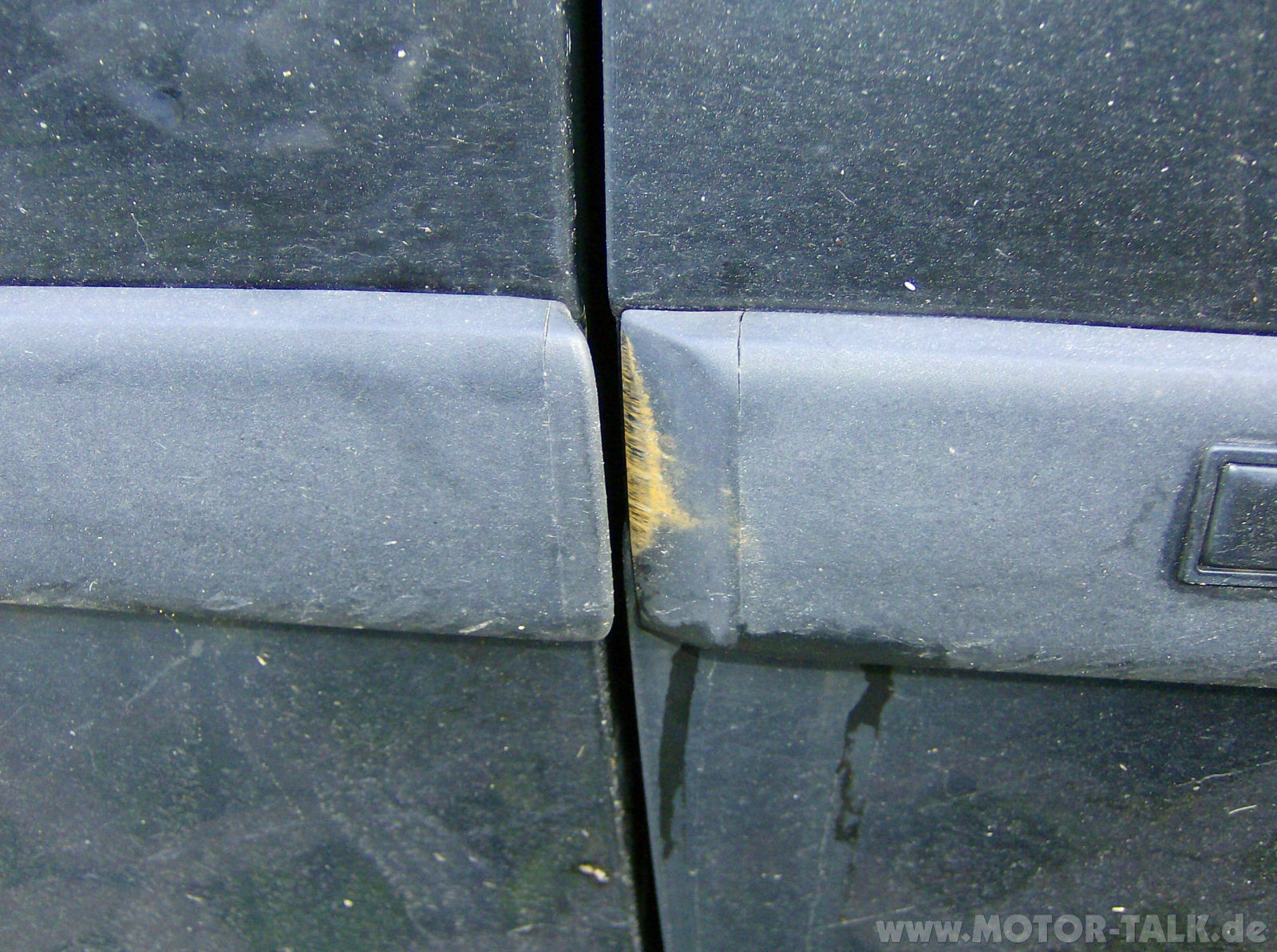 OMG! Der erste Rost!