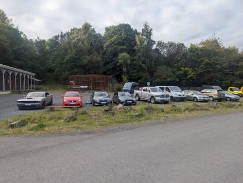 Besucherparkplatz