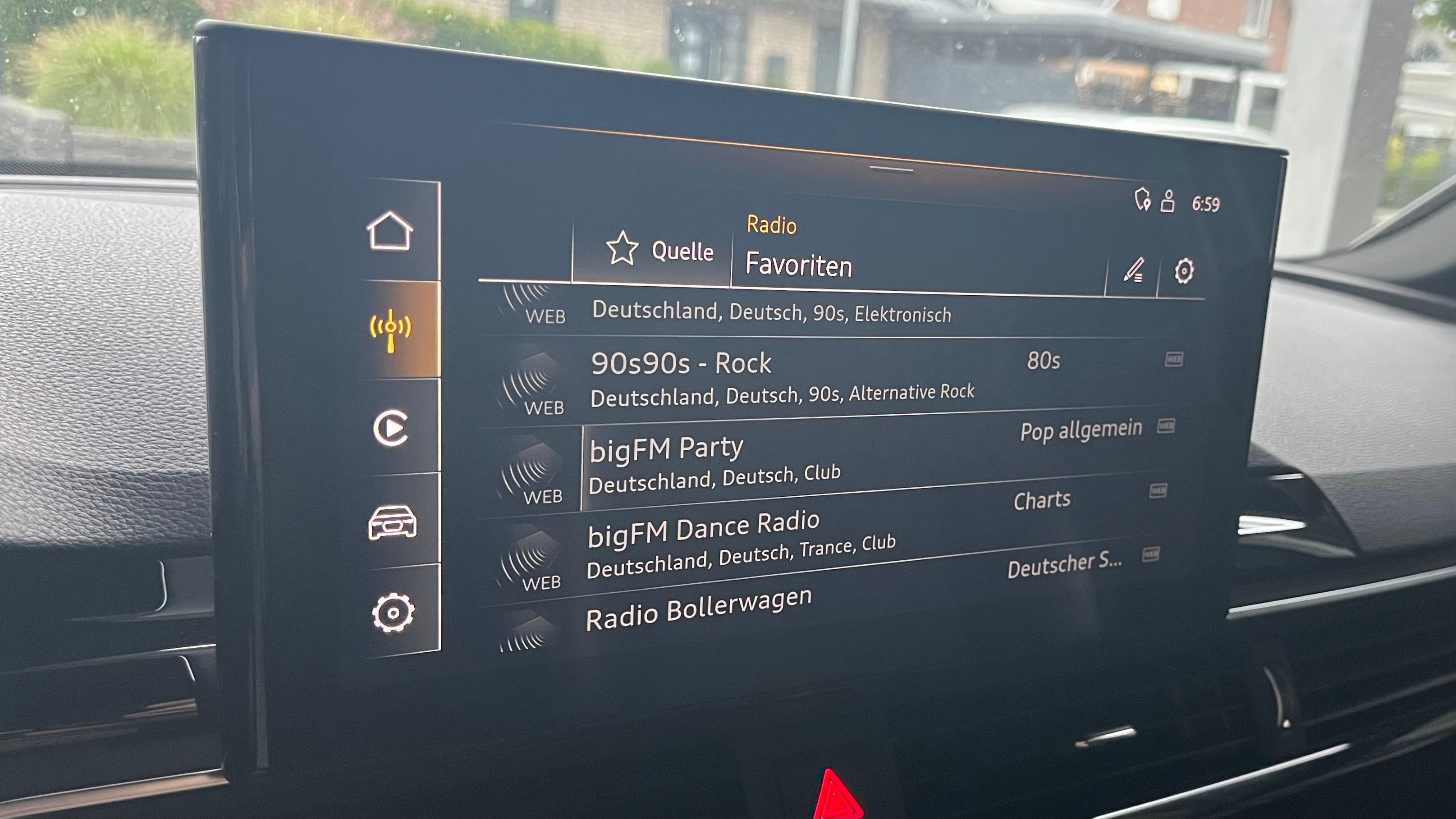 Onlineradio nicht verfügbar trotz aktiver Datenverbindung