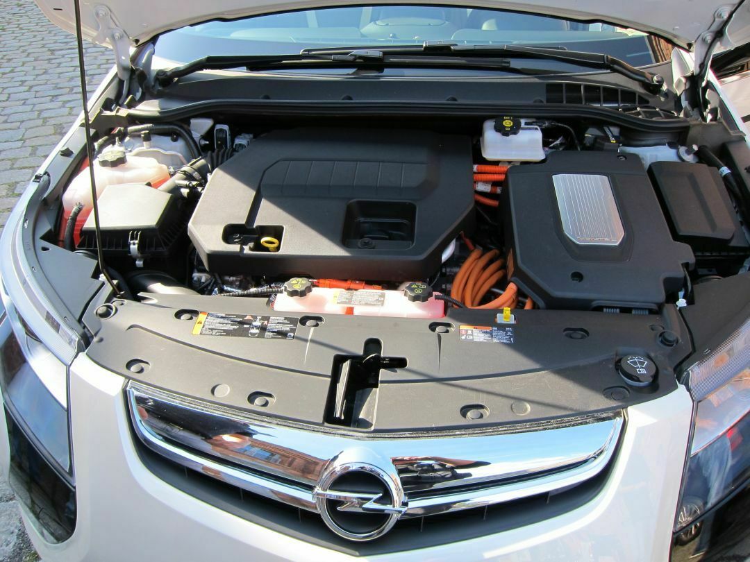 Zwei Herzen im Opel Ampera