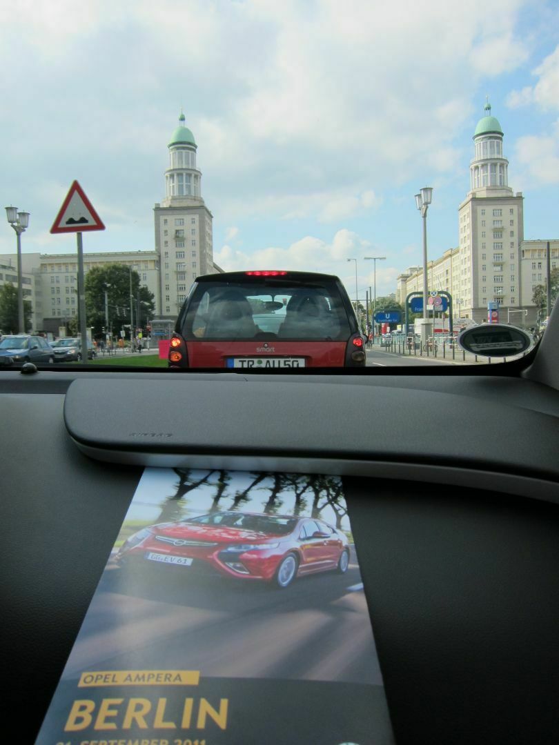 Ampelrückstau Frankfurter Tor