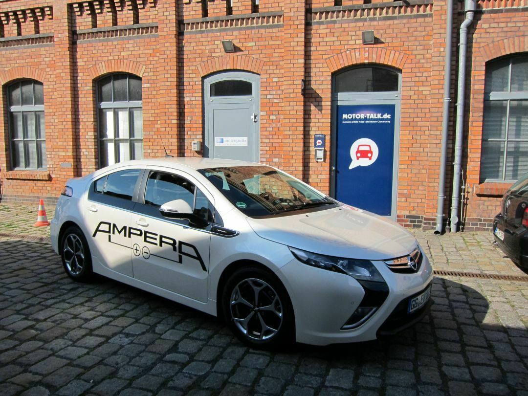 Opel Ampera zu Gast bei MOTOR-TALK