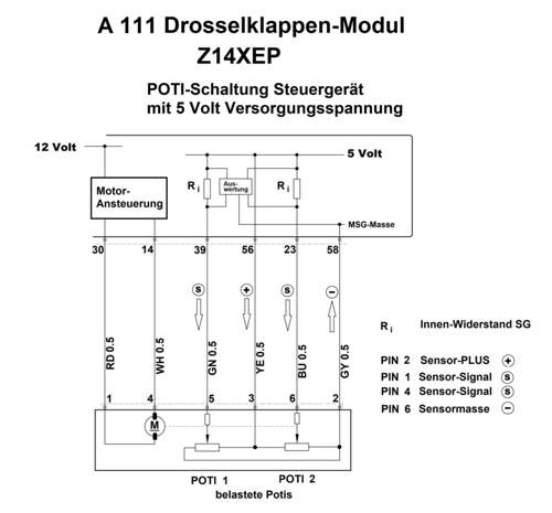 Schaltplan DK Z14XEP