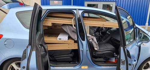Ansicht von der seite