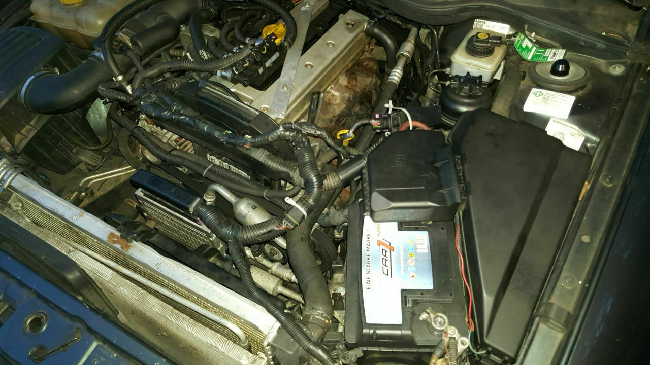 Opel Omega B 2.2 16V Getriebe im Notlaufsystem