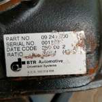 Label am Omega B V8 Diff, dies ist ein Label aus der Serienfertigung.
