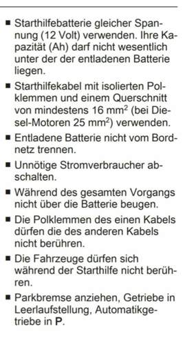 Opel zu Starthilfe 1