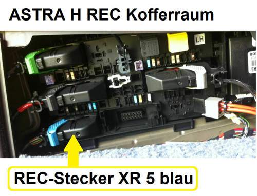 ASTRA H REC Stecker XR 5