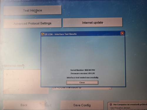 Interface test