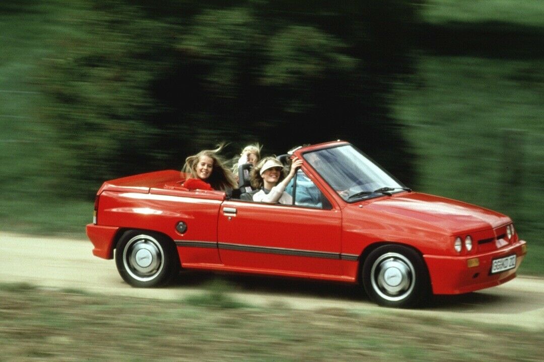 Sportliches Cabrio: Opel Corsa A Spider Irmscher von 1986