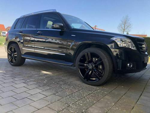 GLK, Felge schwarz1