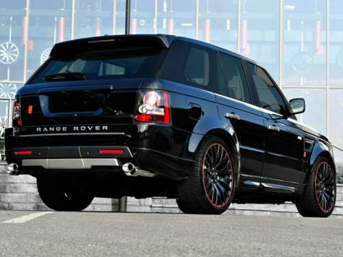 Kahn Range Rover Diablo Rückansicht