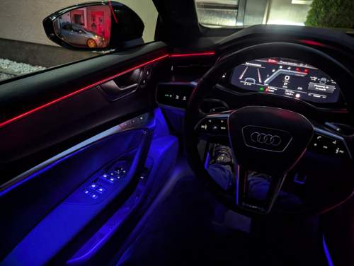 Led cocpit kleine linie