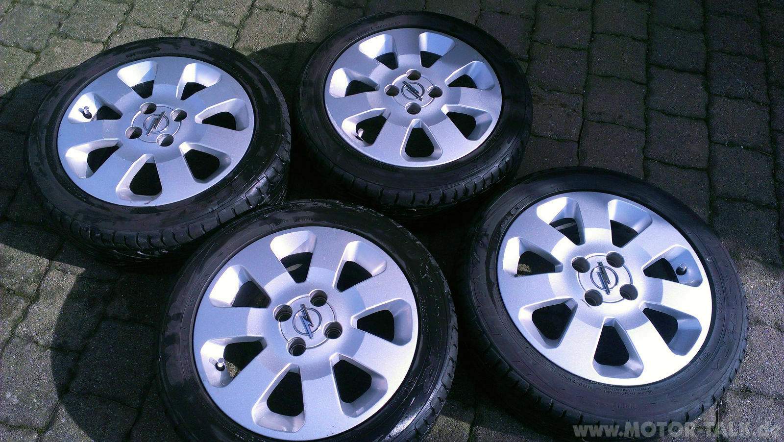 Opel Corsa C Reifengrosse