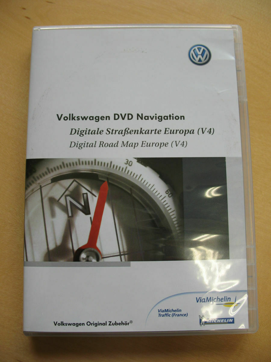 Original VW Navi-DVD V4 für RNS NFD DVD oder RN S2 DVD