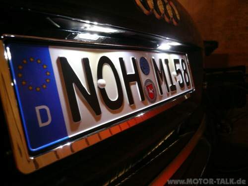 LED-Kennzeichenleuchten