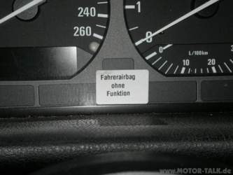 No fucking airbag!
