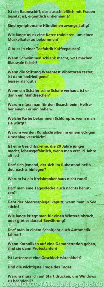 OT-Laberecke f?r die E36-Freaks und andere Fahrzeugverr?ckte.