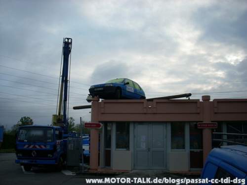 Dachparkplatz