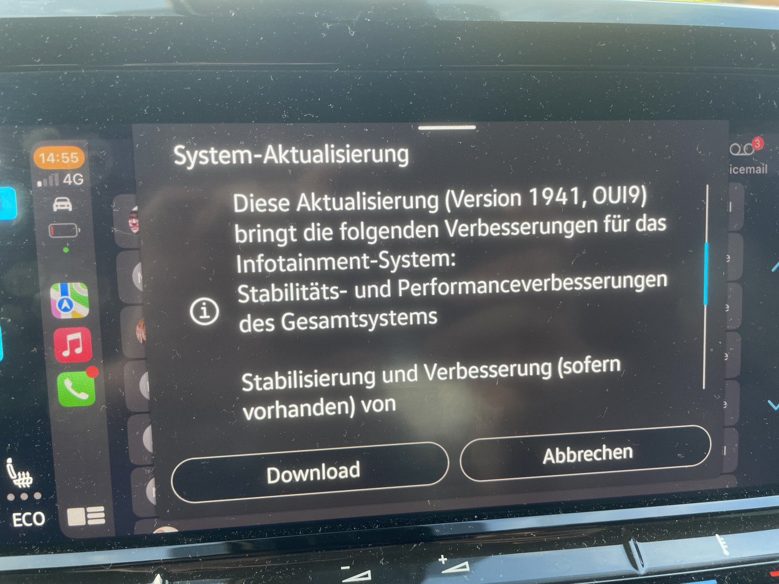 Over-the-air-update (OTA): Klappt das bei Euren T7?