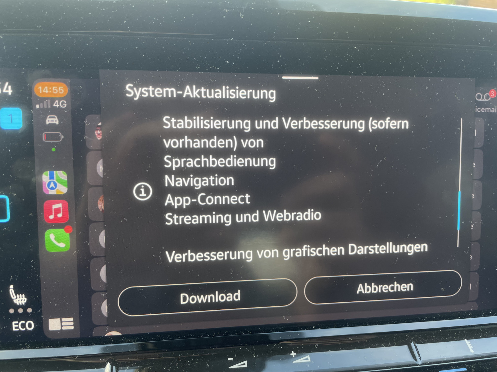 Over-the-air-update (OTA): Klappt das bei Euren T7?