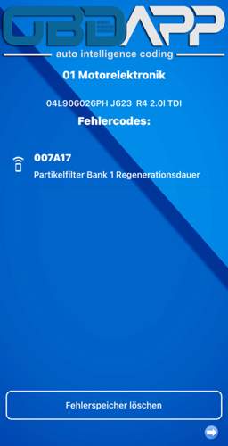 Ergebnis OBD