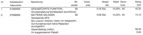 Vw-diagnose-panodach