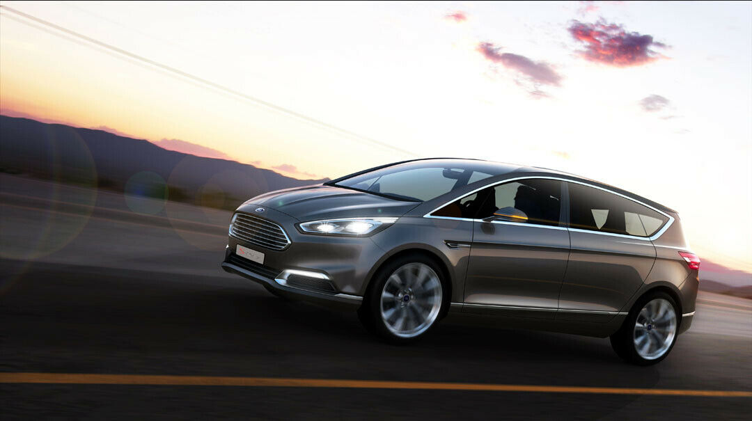 Mitte 2014 bringt Ford den neuen S-Max. Wir schauten uns den ersten Concept in Neuss an