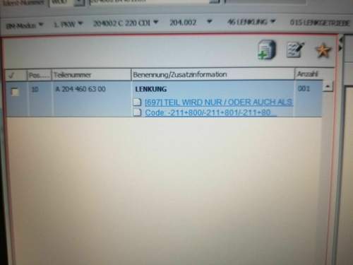 Ohne Parameter Lenkung