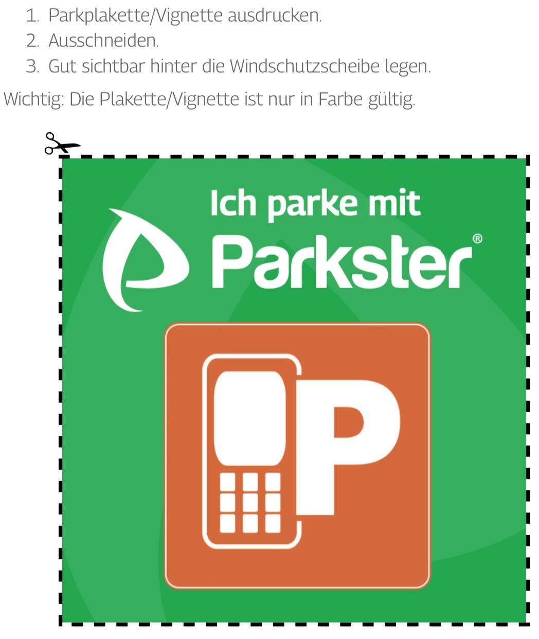 Park-Lite - Elektronische Parkscheibe