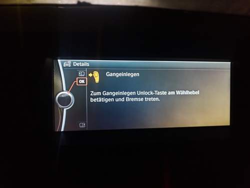 Fehler Unlock Schalter