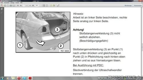 Heckverkleidung