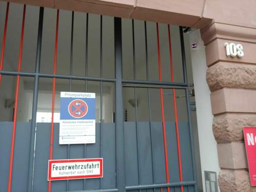 Detailstoreinfahrt