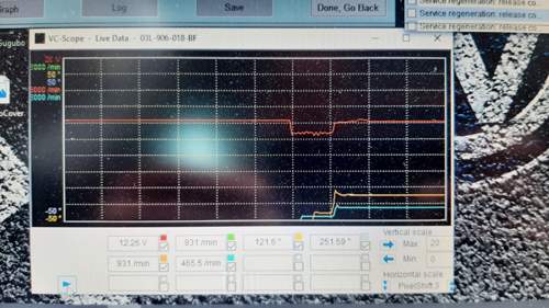 Passat-graph-startup-defekt