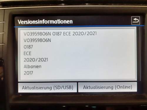 Versionsinformationen