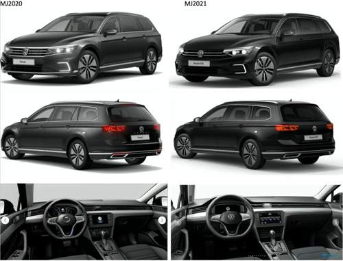 VW Passat Modelljahr 2020 2021 MJ
