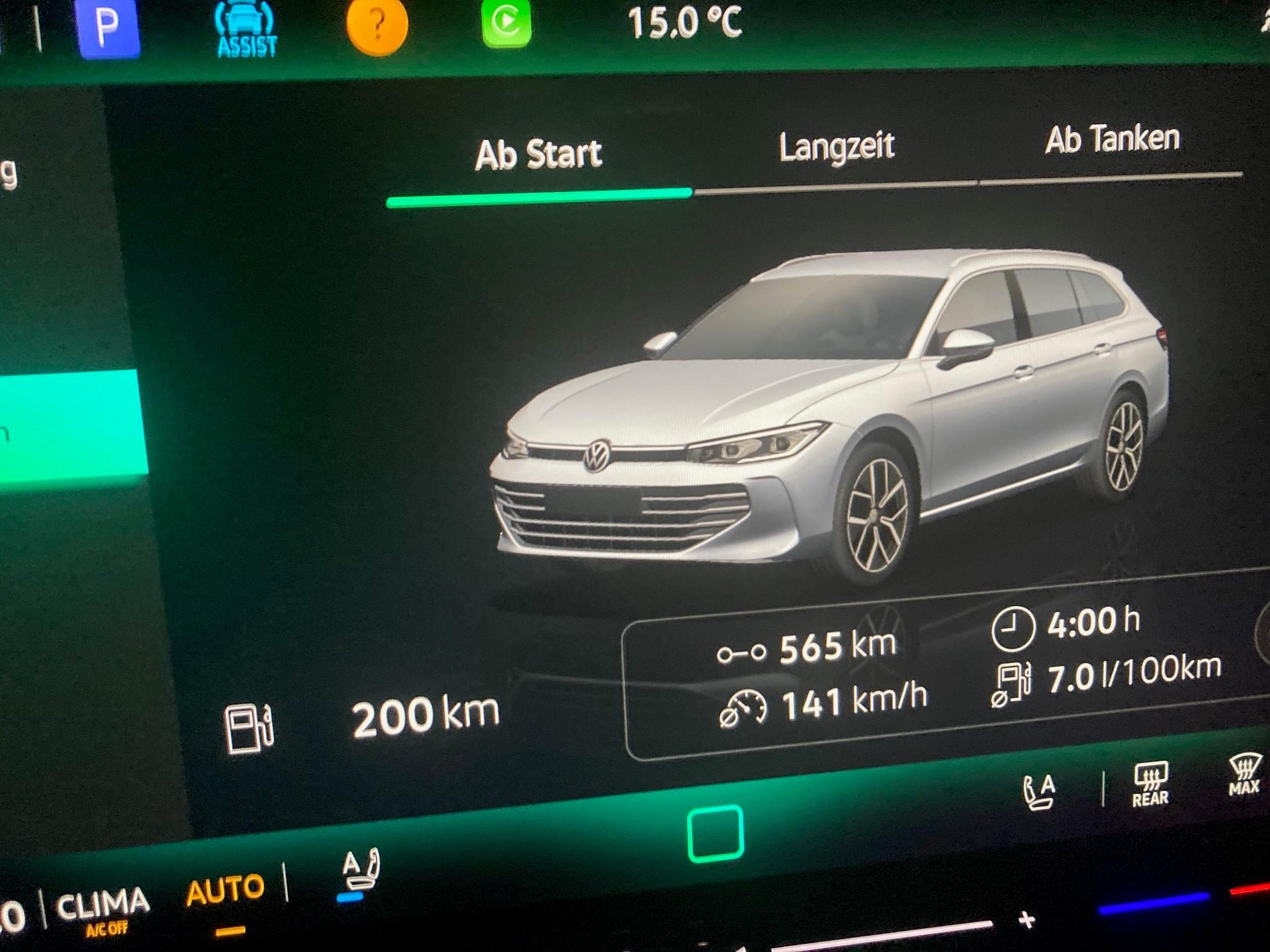 Passat B9 Verbrauch