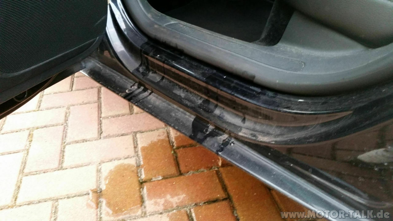 Passat cc wasser in türdichtung hinten