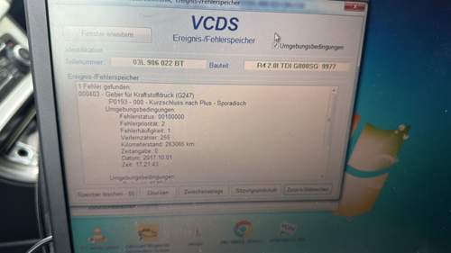 VCDS Fehler
