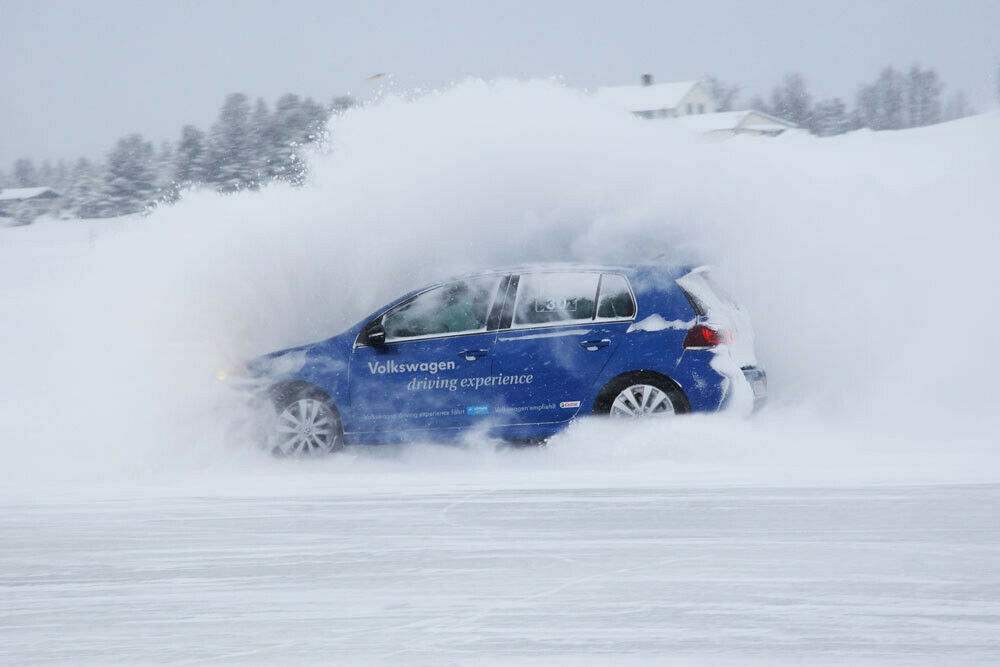 Golf R auf Abwegen