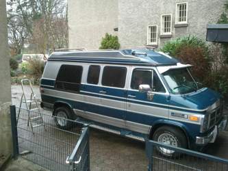 GMC 2500 vor dem lackieren.