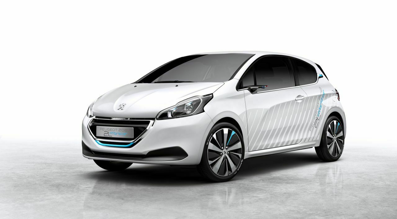 Steht als Prototyp Anfang Oktober auf dem Pariser Salon: Peugeot 208 mit Hybrid-Air-Antrieb