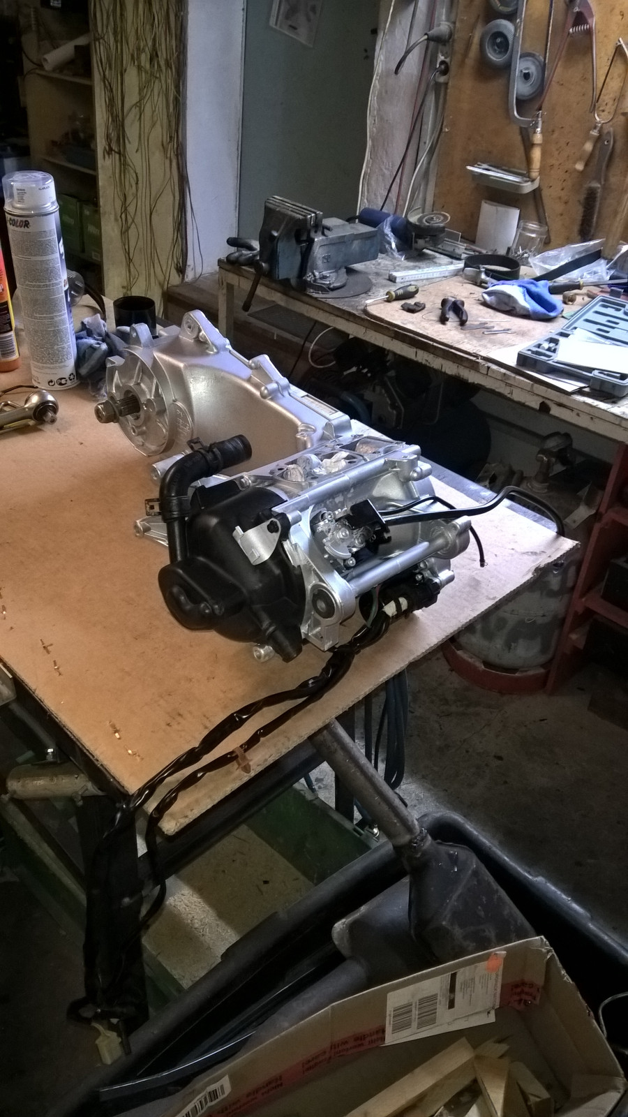 Peugeot Speedfight 2 LC nach langem stehen Probleme.
