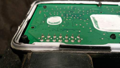 Pins für linker Stecker