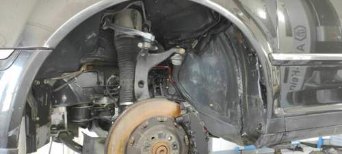 Phaeton Radkasten ohne Verkleidung