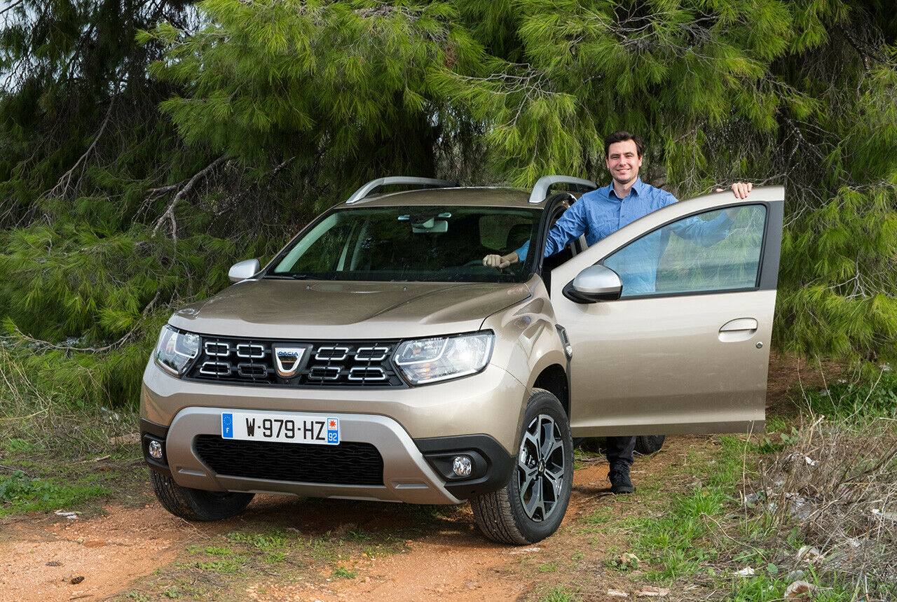 Hatte schon mal eine höhere Stirn: Die Rede ist vom Dacia Duster, nicht vom MOTOR-TALK-Redakteur Sven Förster