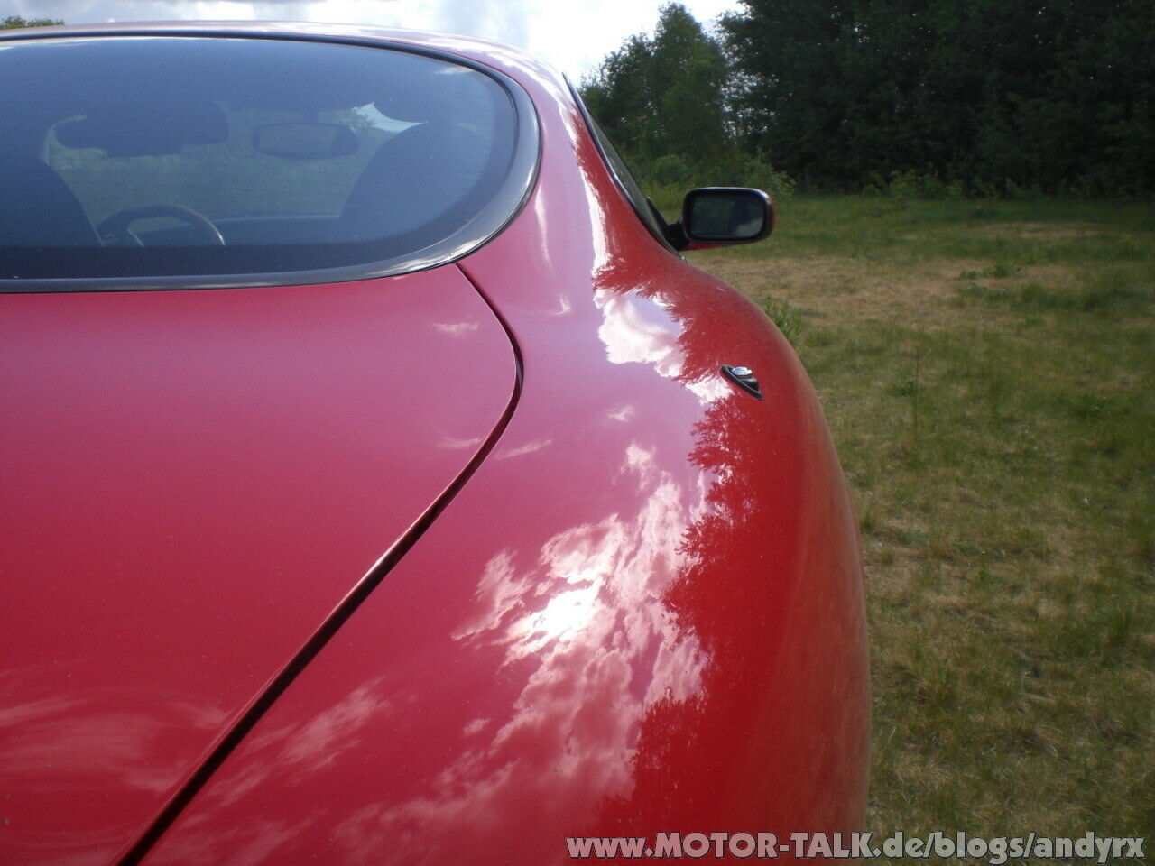 Photosession mit dem Jaguar XKR